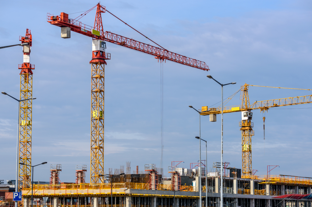 Grúas torre utilizadas para el operador de grúa torre y grúa móvil autopropulsada en Psicotécnico en Ourense